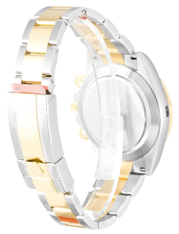 Rolex Cosmograph Daytona Mechanical Automatic 2016 ساعت مشکی با روکش طلایی مردانه ساعت 116523