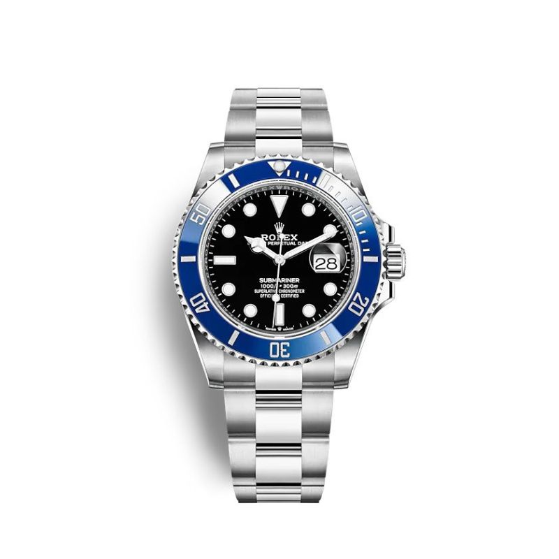 Rolex Submariner Date Mechanical Automatic 2021 Black Dial Steel Unisex Wristwatch 126619LB-0003