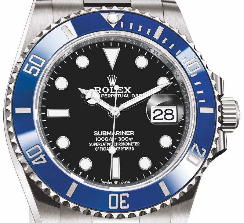 Rolex Submariner Date Mechanical Automatic 2021 Black Dial Steel Unisex Wristwatch 126619LB-0003