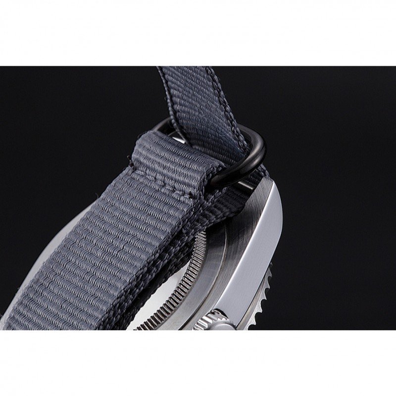 劳力士潜航者型休闲机械自动黑色表盘不锈钢男式腕表 621991