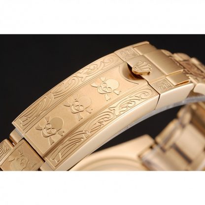 Rolex Submariner Классические механические автоматические мужские наручные часы из нержавеющей стали с коричневым циферблатом 1454070