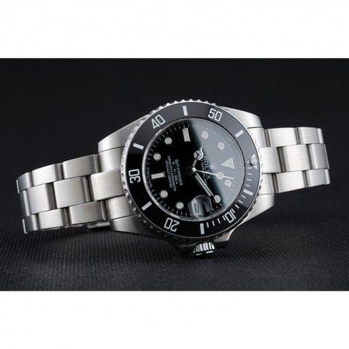 Rolex Submariner Classic Mechanical Automatic Black Dial Stainless Steel Women Wristwatch 1454153