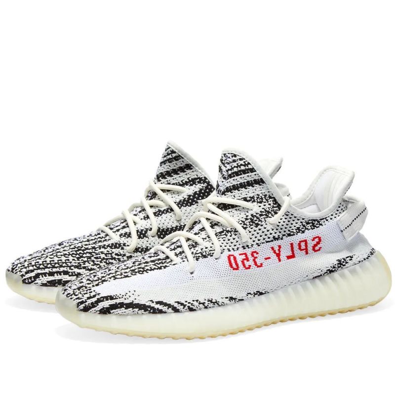 Adidas Yeezy Boost 350 V2 2017 Zebra Primeknit Men Sneakers Cp9654