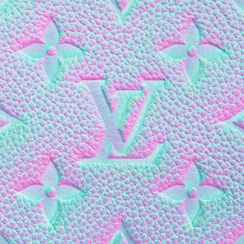 Louis Vuitton Empreinte Leather Onthego PM New 2022 Blue Cowhide Women Tote Handbag M46067