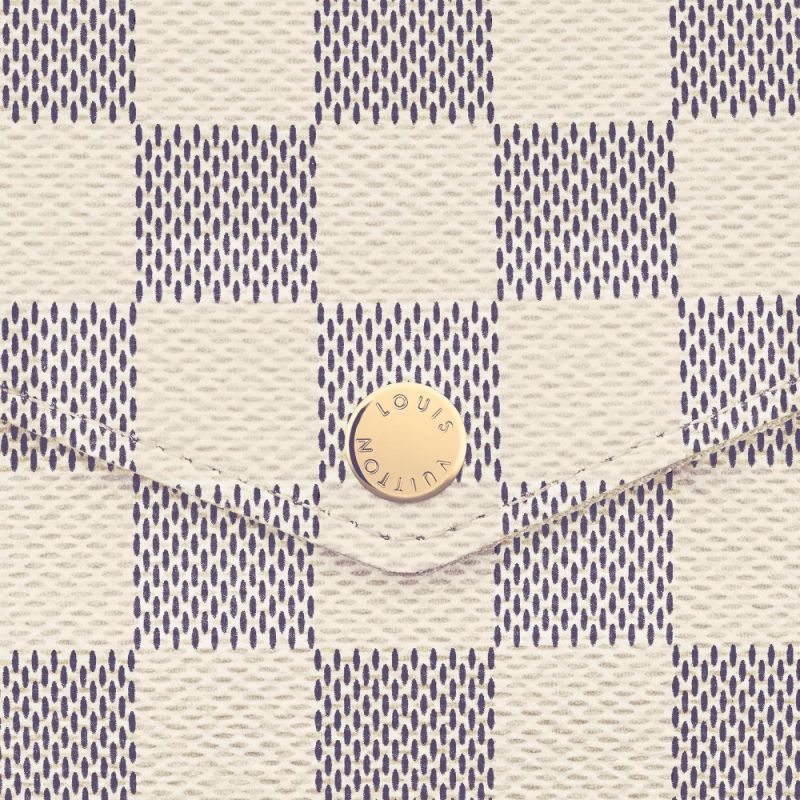 लुई वुइटन डेमियर अज़ूर पोचेत फ़ेलिसी बेज कैनवास महिला सैचेल शोल्डर बैग N63106