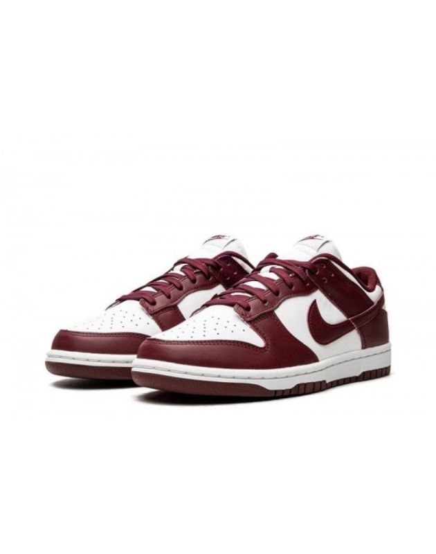 Nike SB Dunk Low 2021 Bordeaux Leather Rubber Sole Casual Sneakers DD1503-108