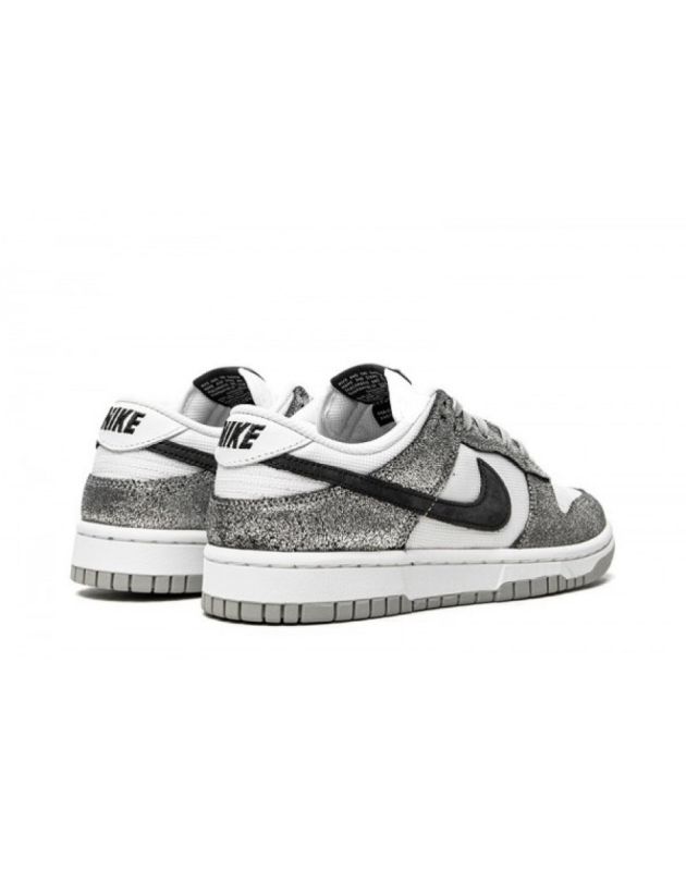 Nike SB Dunk Low 2021 Golden Gals Metallic Silver Canvas Rubber Sole Casual Sneakers DO5882-001