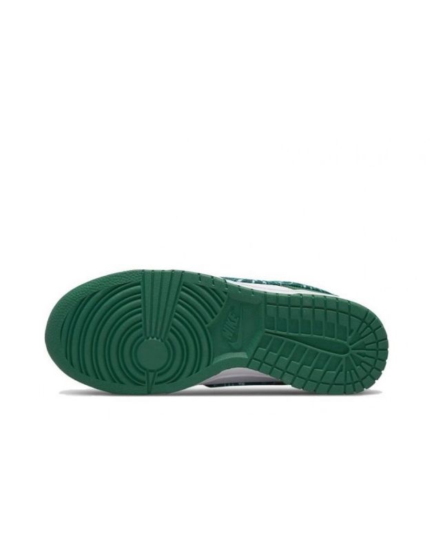 Nike SB Dunk Low 2022 Paisley Pack Baskets décontractées en cuir vert avec semelle en caoutchouc DH4401-102