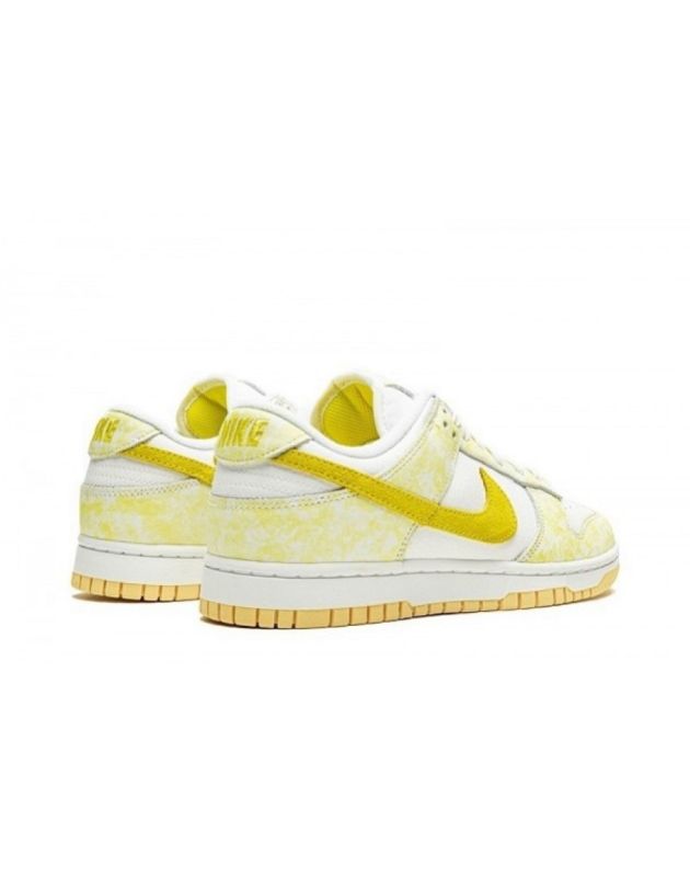 Nike SB Dunk Low 2021 Zapatillas casuales con suela de goma de cuero amarillo Strike DM9467-700