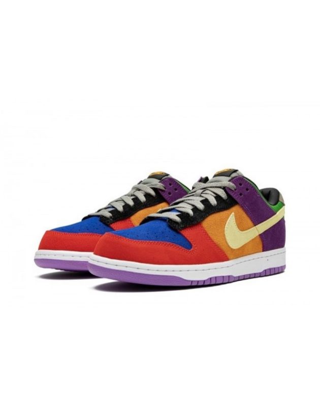 Nike SB Dunk Low 2019 Viotech Baskets décontractées à semelle en caoutchouc suédé CT5050-500