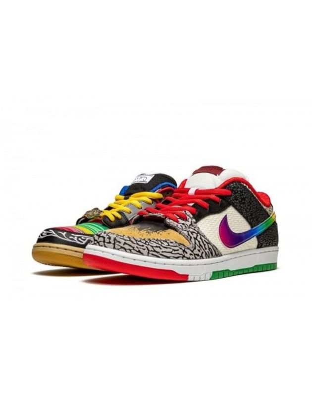 Nike SB Dunk Low 2021 What The Paul Leather Rubber Sole Casual Sneakers CZ2239-600