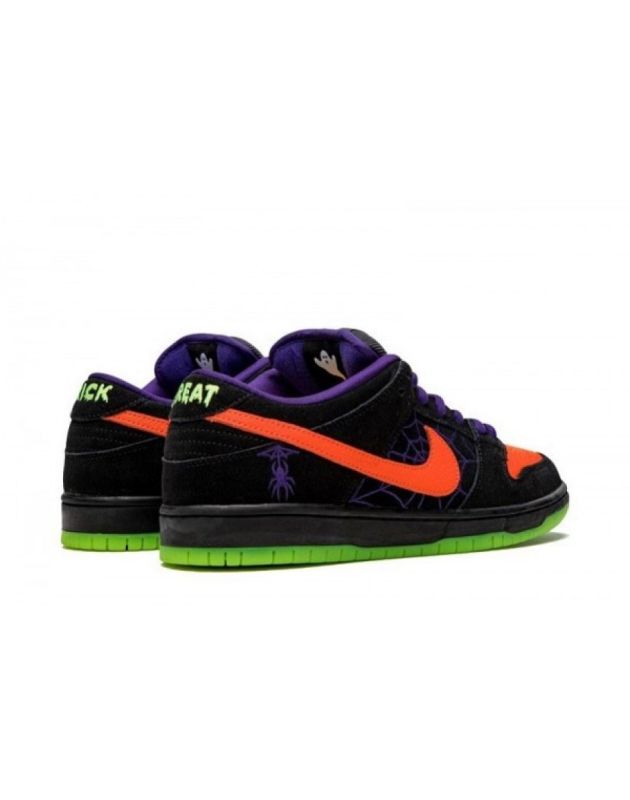 Nike SB Dunk Low 2019 Night of Mischief Halloween Leather Rubber Sole Casual Sneakers BQ6817-006
