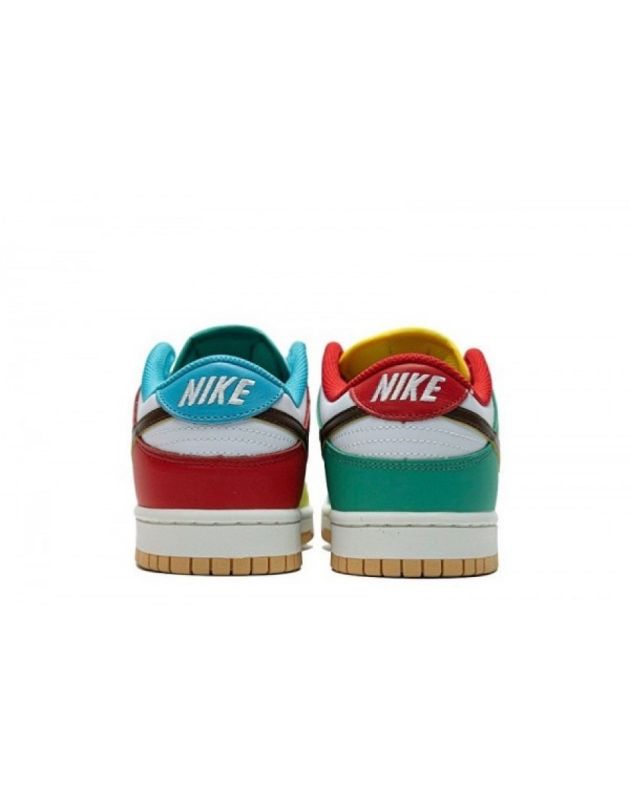 Nike SB Dunk Low 2021 Free 99 Zapatillas casuales de cuero negro con suela de goma DH0952-001