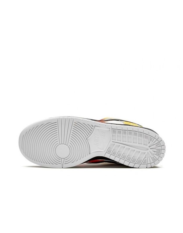 Nike SB Dunk Low 2019 Raygun Tie-Dye Black Leather Rubber Sole Casual Sneakers BQ6832-001