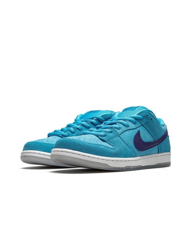 Nike SB Dunk Low Pro 2020 Blue Fury Suede Rubber Sole Casual Sneakers BQ6817-400