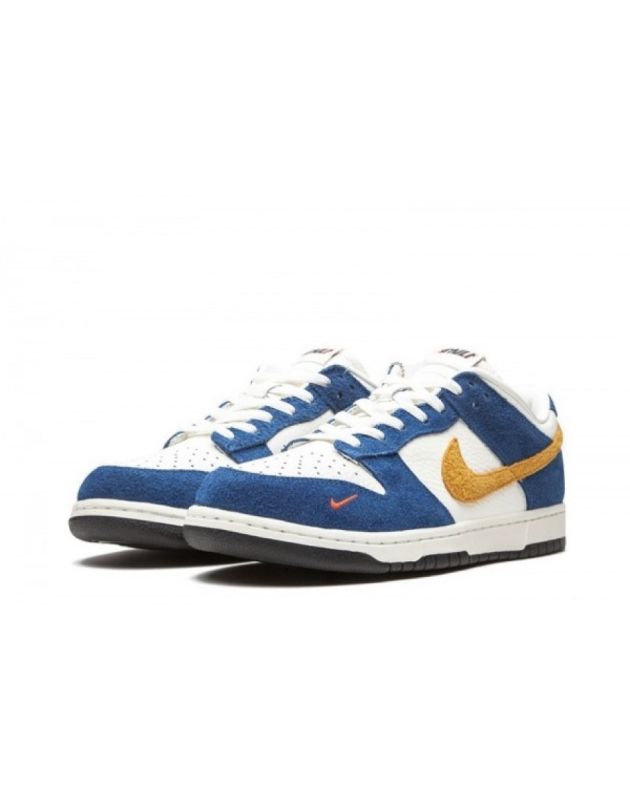 Nike SB Dunk Low X Kasina 2020 Industrial Blue Leather Rubber Sole Casual Sneakers CZ6501-100