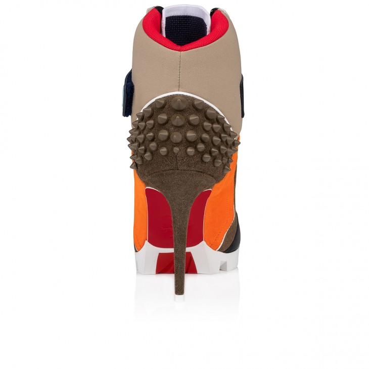 Christian Louboutin Crampignon Special 100 Mm Multicolor Calf Leather Boots 12402575772