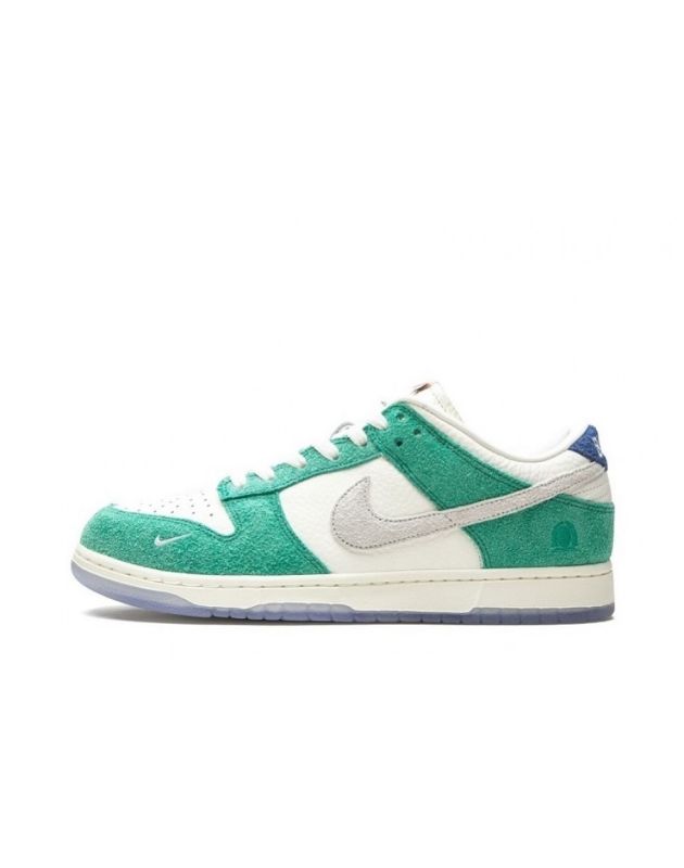 Nike SB Dunk Low X Kasina 2020 Neptune Green Leather Rubber Sole Casual Sneakers CZ6501-101