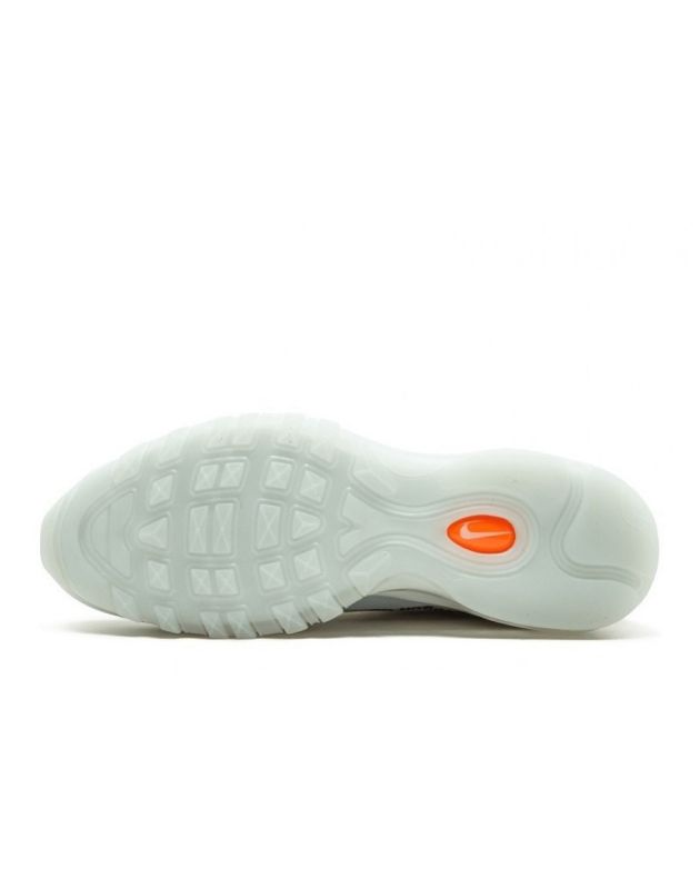 Nike Air Max 97 X Off-White 2017 White Leather Rubber Sole Running Sneakers AJ4585-100