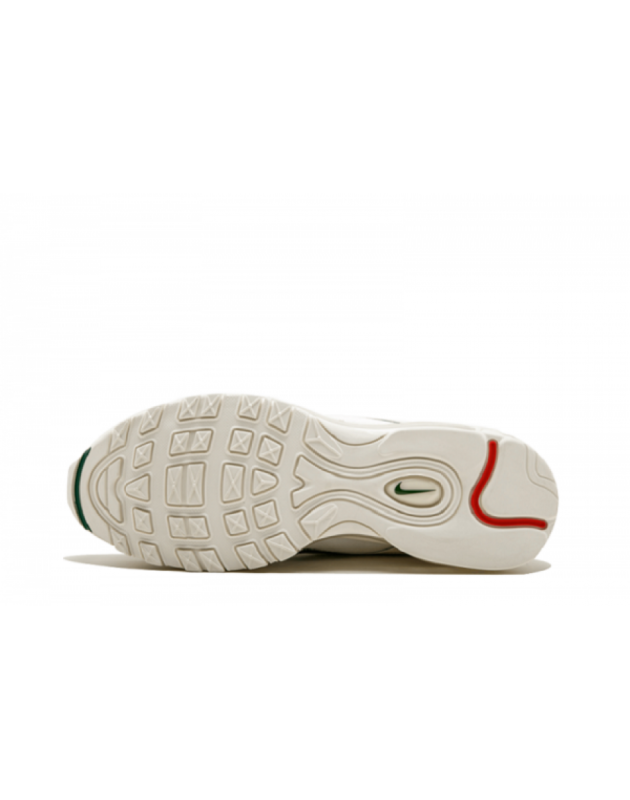 Nike Air Max 97 X Undefeated 2017 White Leather Air Sole Running Sneakers AJ1986-100