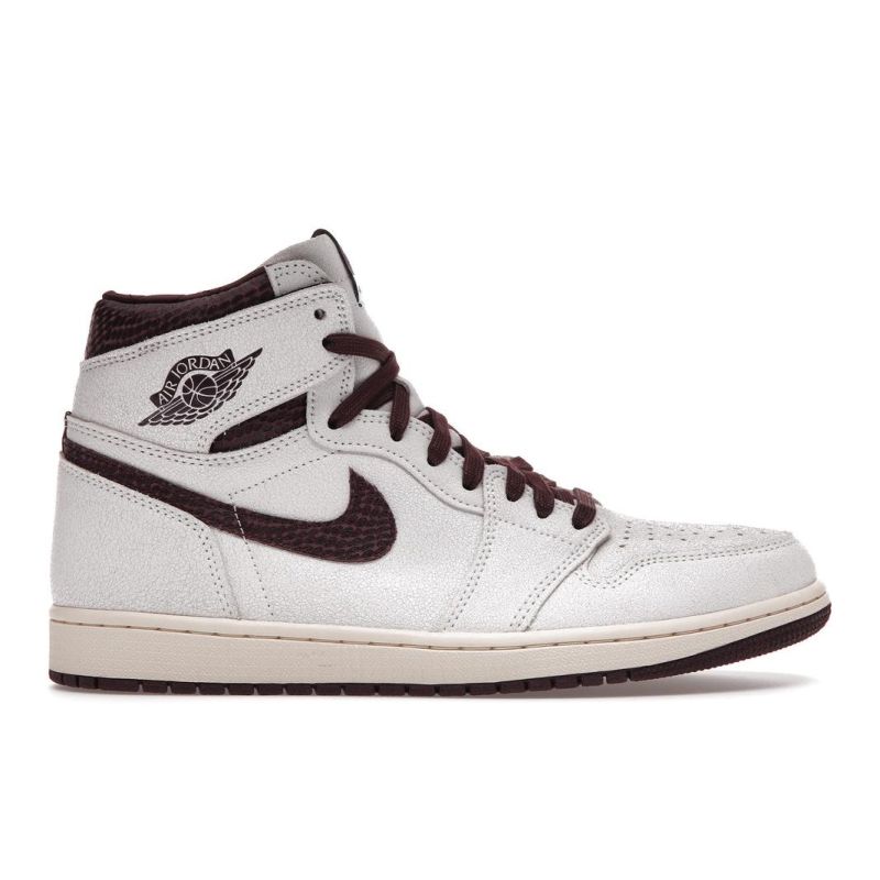 Jordan Air Jordan 1 Retro High Og Heritage 2022 A Ma Maniere Leather Air Sole Men's Casual Sneakers DO7097-100