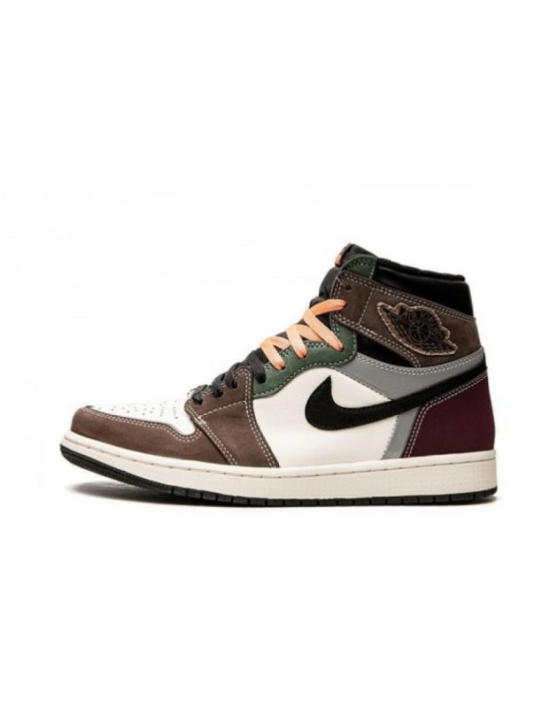 Jordan Air Jordan 1 Retro High Og Heritage 2022 Feito à Mão Couro Air Sole Tênis Casual Masculino DH3097-001