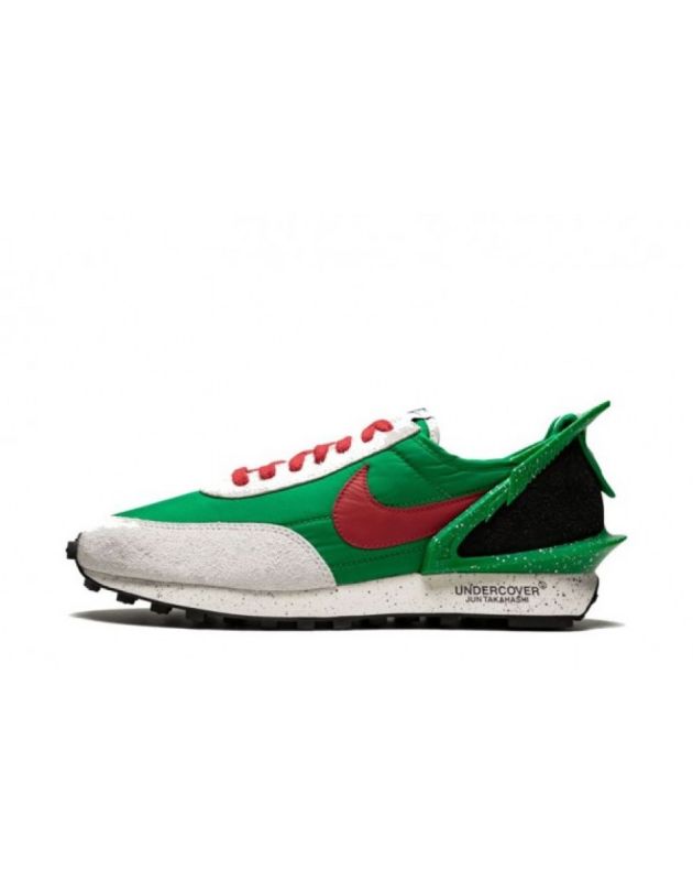 Nike Daybreak X Undercover 2019 Lucky Green Red Leather Rubber Sole Running Sneakers CJ3295-300
