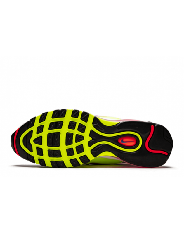 Nike Air Max 97 2019 Londres Verão do Amor Couro Sola de Borracha Tênis de corrida CI1504-100