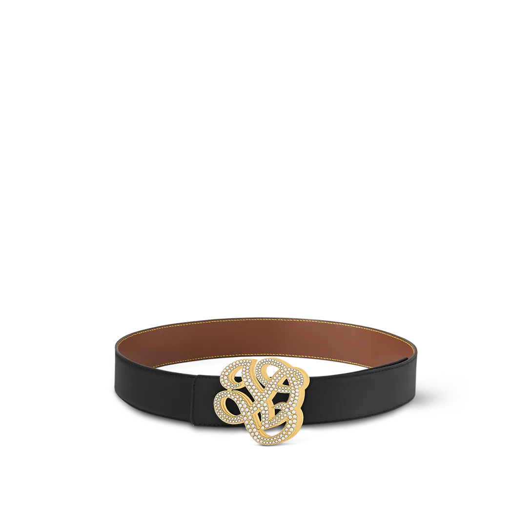 Louis Vuitton Lv Dynasty Reversible New 40 Mm Brown Leather Pin Buckle Men Dress Belt M8469T