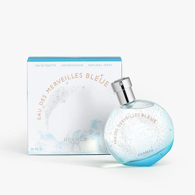 Hermes Eau Des Merveilles Bleue Classic Woods 2016 1.7 Oz Women Eau De Toilette Spray