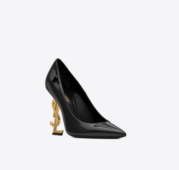 Yves Saint Laurent Opyum Classic 110 Mm Black Patent Leather Pointed Toe Pump Heels 4720110NPKK1000