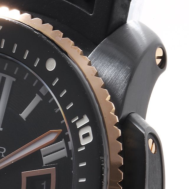 Cartier Calibre de Cartier Carbon Diver Mechanical Automatic Black Dial DLC Coated Steel Case Men Wristwatch W2CA0004