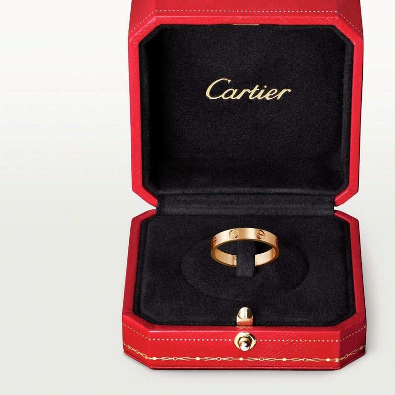 Cartier Love Classic Yellow Gold Wedding Band Ring Crb4085000