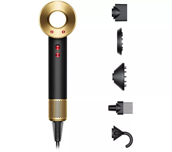 Dyson Supersonic Hot Black Gold Ionic Hair Dryers HD15